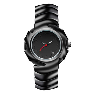 Reloj retro de diseño creativo y atípico para hombre, ideal para Instagram, reloj de pulsera de cuarzo con diseño exclusivo. - Product Image 1
