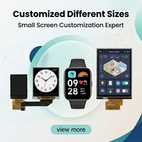 Écran LCD TFT+CTP IPS de 1,83 pouces, résolution 240x284, interface SPI 4 lignes, circuit intégré de pilote GC9307C, 360cd/m2, GalaxyCore, appareils portables intelligents