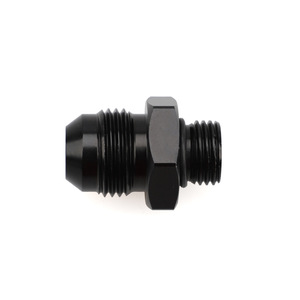 Orb6-An8 Fuel Filter <b>Adapter</b> Aluminum Alloy Connector Black <b>Universal</b> Car Modification Part - Product Image 3
