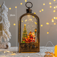 Nouvelles décorations de Noël 2026, lumières de Noël, décorations de bureau, boîte à musique