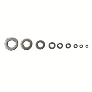 304 Stainless Steel Flat Washers Set M2 To M12 DIN125 Grade A Boxed For Screw Fastening - Product Image 3