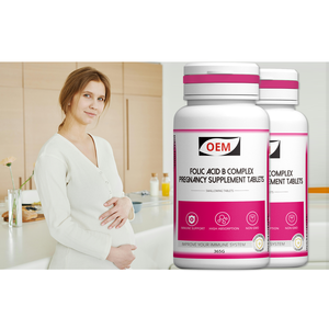 HODAF - Tabletas de Suplemento de Ácido Fólico y Complejo B Premium para el <span class=keywords><strong>Embarazo</strong></span>, para la Preconcepción y el <span class=keywords><strong>Embarazo</strong></span>, Reducen los Náuseas Matutinas - Product Image 2