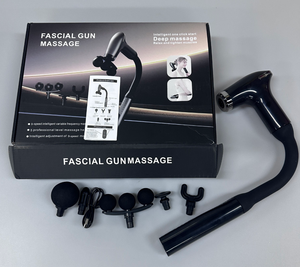 Pistola de Masaje Eléctrica de Cuerpo Completo <span class=keywords><strong>2026</strong></span>, Masajeador de Percusión Manual con Mango Extendido, 5 Cabezales, 9 Modos, Recargable para Hombros - Product Image 5