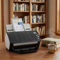 Scanner de documents professionnel FI-7460 A3 recto-verso 60ppm 120ipm 600dpi double CCD USB 3.0 avec chargeur automatique pour usage bureautique
