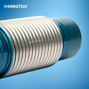 Joint de dilatation anti-vibration flexible JIS en acier inoxydable de qualité industrielle, surface lisse, basse pression, pour conduites de vapeur - Product Image 6