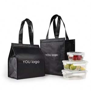 Bolsa Térmica Aislada con Logotipos Personalizados, Bolsa de Polipropileno No Tejido para Entrega de Alimentos, Refrigerador Portátil - Product Image 1