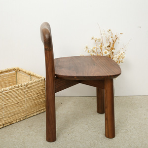 Children's <b>Chair</b> Solid Wood Walnut Minimalist Design Durable Kids <b>Chair</b> - Product Image 2