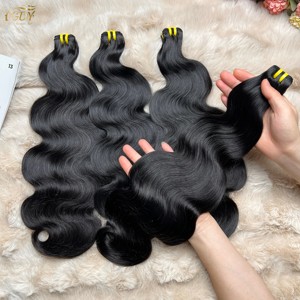 Lots de <span class=keywords><strong>Cheveux</strong></span> Indiens Vierges Bruts 12A15A, Ondulés, Double Trame, Cuticules Alignées, <span class=keywords><strong>Cheveux</strong></span> Humains Remy pour Femmes, Vente en Gros - Product Image 2