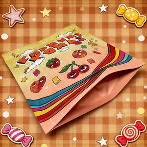 Bolsas de Mylar Personalizadas para Empaque de Alimentos, Bolsas Vacías para Palomitas, Bolsas para Dulces con Logotipo - Product Image 4