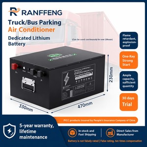 Pabrik Grosir Baterai LiFePO4 24V Kustom OEM ODM Solusi Penyimpanan Lithium untuk Truk Parkir Sistem Tenaga Armada Cerdas Proyek - Product Image 3
