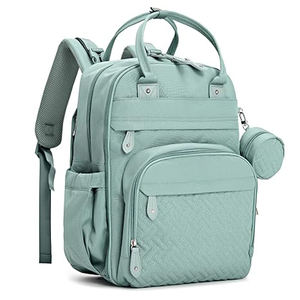 Muestra Gratuita de Mochila Pañalera Grande Personalizada con Cambiador, Correas para Cochecito y Bolsillos Aislados/Unisex Casual - Product Image 1