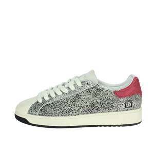 D.A.T.E. Zapatillas Deportivas para Mujer W411-BA-MX-AV, Parte Superior de Cuero Sintético, Suela Blanca, Estilo Casual - Product Image 1