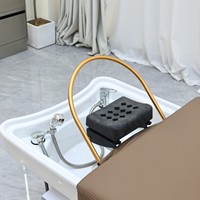 Lit de shampooing pour spa thaïlandais populaire avec bassin pour les soins des pieds