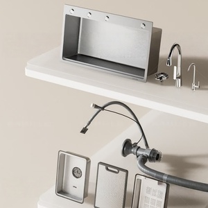 Luxurious primary color 304 stainless steel sink <b>large</b> single bowl kitchen sink - Product Image 5