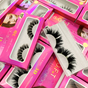 Khối Lượng Wholesale3DFluffy-Like 5D Giả Chồn Mắt Lông Mi Thiết Lập Nhà Cung Cấp Cá Nhân Lông Mi Dải Và Lash Bàn Chải Thiết Lập Nhãn Hiệu Riêng - Product Image 2