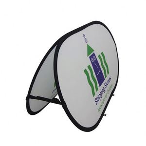 Soporte para Pancartas Plegable con Marco Metálico, Pancarta Portátil Tipo A para Eventos Deportivos - Product Image 2