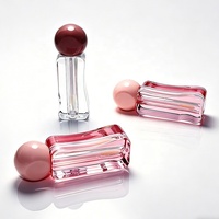 Tube de brillant à lèvres liquide 2,5 ml à marque privée, contenant d'huile hydratante pour les lèvres à la vitamine E, emballage OEM pour maquillage liquide et fard à paupières