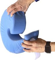 Oreiller de repos de pied orthopédique | Oreiller réglable d'élévation de genou de jambe de mousse de mémoire de haute densité pour la circulation sanguine