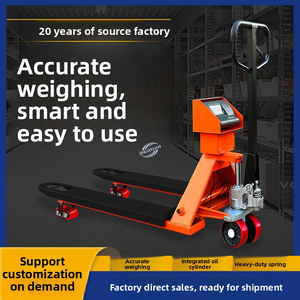 550Mm <b>Manual</b> Hydraulic <b>Pump</b> Pallet Truck With Weighing Function; Electronic <b>Manual</b> Forklift With Weighing Function - Product Image 5