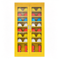 Armoire de rangement pour casques de sécurité, Organisateur de casques d'atelier, Vitrine pour casques de chantier et Casier de rangement pour casques de mineur