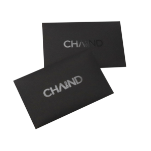 Sobre de Papel Negro con Impresión UV Negra y Logotipo de Marca de Lujo Personalizado para Tarjetas de Felicitación, Decoración, Sobres para Tarjetas de Agradecimiento - Product Image 3