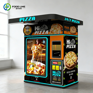 <span class=keywords><strong>Distributeur</strong></span> automatique de pizzas d'extérieur étanche avec écran tactile et plusieurs saveurs de pizzas - Product Image 1
