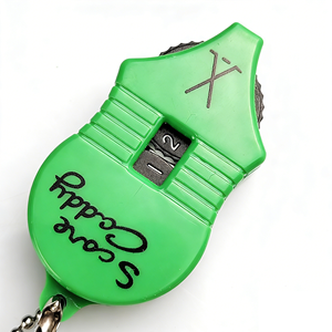 Produits de <span class=keywords><strong>golf</strong></span> pratiques : <span class=keywords><strong>Compteur</strong></span> de score de <span class=keywords><strong>golf</strong></span> en plastique durable avec porte-clés élégant - Product Image 1