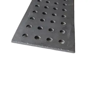 Professional manufacture black silicon carbide refractory brick panel 300x500 sic refractory plates for kilns