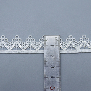 Hot bán tùy chỉnh ren cao cấp 100% polyester <span class=keywords><strong>sequin</strong></span> nước hòa tan ren <span class=keywords><strong>TRIM</strong></span> cho quần áo - Product Image 5