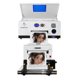 Grosir tren baru printer dtf transfer t shirt mesin cetak langsung ke film printer oki