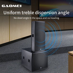 Morin LA-212C Ngoài Trời 1000 Người Sử Dụng Hệ Thống Âm Thanh Kép 12 Inch Loa Với 18 Inch Loa Siêu Trầm Hoạt Động Được Xây Dựng Trong Bộ Khuếch Đại DSP - Product Image 6