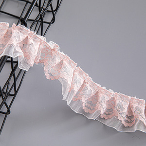 Rifiniture in pizzo bianco nero ricamato con bordo Guipure in poliestere in fibra di latte e nastro di pizzo rifiniture per abiti da sposa - Product Image 4