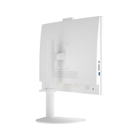 PC de bureau sans cadre ultra-fin tout-en-un, design Mac, ordinateur tout-en-un, ordinateur portable I5 tactile, 21,5 pouces, ordinateur portable de jeu, blanc