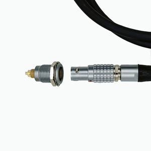 Connecteur circulaire à angle droit 1B 16pin Long Pin Compatible avec Lemo Fisher Series Push Pull Selflock M12 Avation Connector - Product Image 6