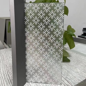 Chất lượng cao an toàn Gradient axit khắc kính mờ đáp ứng tiêu chuẩn văn phòng phân vùng tường kính riêng tư - Product Image 5