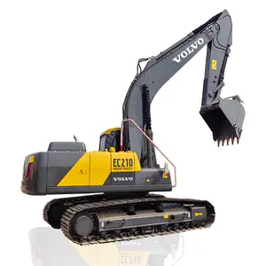 Ban đầu 21ton Volvo ec210 sử dụng máy xúc thứ hai tay Volvo 210 theo dõi volvo210 Trái Đất di chuyển Digger máy để bán