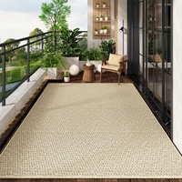 Tapis de sol imperméable et anti-UV pour balcon ou intérieur, idéal pour les espaces de loisirs, peut être coupé