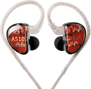 Audífonos KZ AS10 con Controlador Híbrido, Estilo Industrial, Cancelación de Ruido ENC, Resistentes al Agua IPX5, Conector en Forma de L de 3.5 mm, Audífonos Alámbricos - Product Image 2