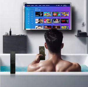 IP66 không thấm nước 15.6/19/22/27 inch gương TV cho phòng <span class=keywords><strong>t</strong></span>ắm vòi sen 1080p được xây dựng trong <span class=keywords><strong>Android</strong></span> 11.0 Wifi, phòng <span class=keywords><strong>t</strong></span>ắm TV - Product Image 4