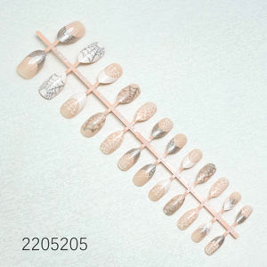 Uñas Postizas de la Serie Marvel, 24 Piezas, Material ABS, Forma de Estilete, Diseño Cuadrado Tipo Ataúd, Nuevo Diseño, Uñas Artificiales - Product Image 3