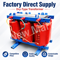 Transformateur de distribution sec triphasé 2000 kVA 20 kV à enroulement en cuivre et résine moulée pour systèmes d'alimentation industrielle moyenne tension