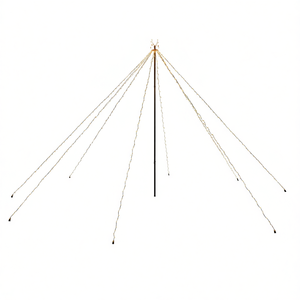 LED <b>Tree</b> Light Strings Warm White Metal 25000 Hours IP65 Outdoor <b>Lighting</b> - Product Image 1