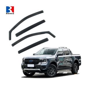 Déflecteurs de Vitres Intégrés pour FORD RANGER 2023+ – Pare-Pluie et Pare-Soleil Adhésifs - Product Image 1