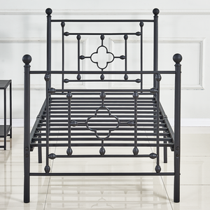 Moderne Sterke Dubbele Koningin 120X200 Metalen <span class=keywords><strong>Bed</strong></span> Met Opslag Voor Slaapkamer Hotel Of Appartement-Fabriek Groothandel Tegen Lage Prijzen - Product Image 2