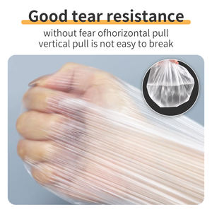 Housse de Lit Jetable en Plastique, Vente Directe Usine, avec Bande Élastique, <span class=keywords><strong>Film</strong></span> de Protection Imperméable et Anti-Poussière - Product Image 3