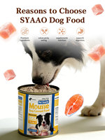 Muestra Gratuita, Venta al Por Mayor OEM, Alimento Húmedo para Mascotas de 400g, Fábrica China