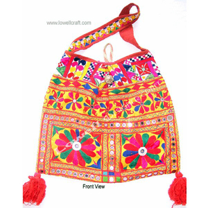 Étnico indio étnico bordado banjara bolsa - Product Image 1
