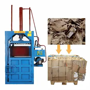 Melhor Preço Waste Paper Automatic Baling Press Machine Para Venda