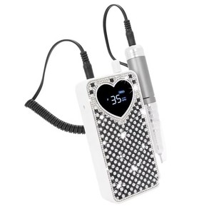 Máquina Pulidora de Uñas Inalámbrica de 35000 RPM con Lámpara UV de Bajo Ruido y Fuente de Luz LED para Salón de Uñas - Product Image 1