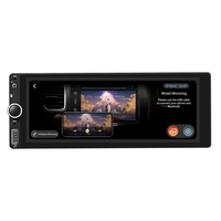 Autoradio Android avec écran IPS 6,86 pouces, GPS universel, WiFi, CarPlay sans fil, Android Auto, radio FM